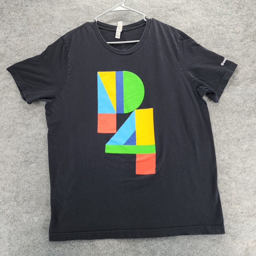 Google Pixel 4 Shirt Mens 2XL XXL Short Sleeve Black